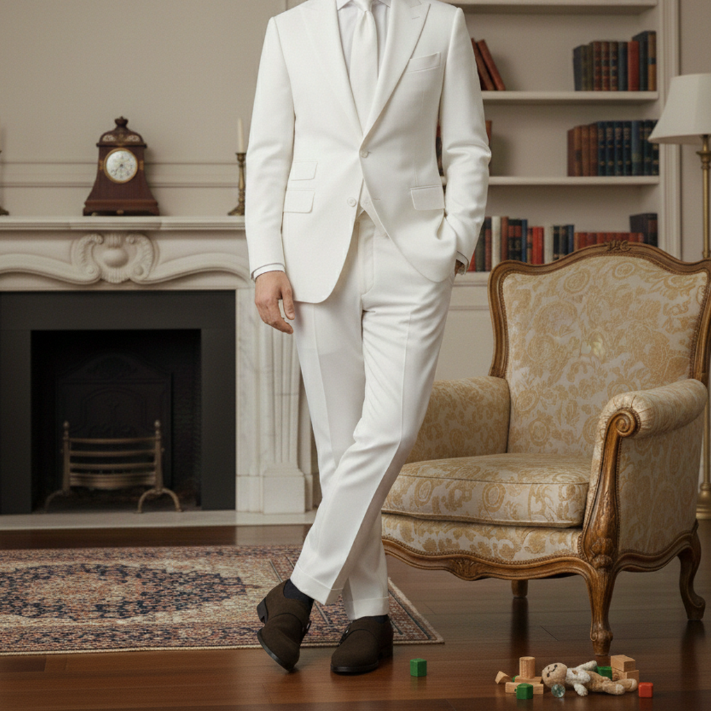 Handmade Men's Dark Brown Suede Monk Strap Shoes – Single Buckle Dress Loafers