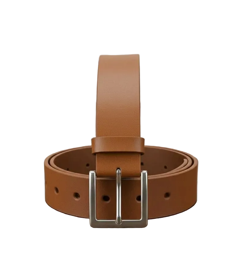Genuine Leather Belt for Men Handcrafted Classic Everyday Waist Belt